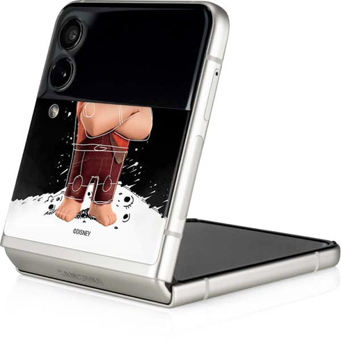 Disney Wreck-it Ralph And Vanellope Space Sketch Galaxy Z Flip4 5G Skin